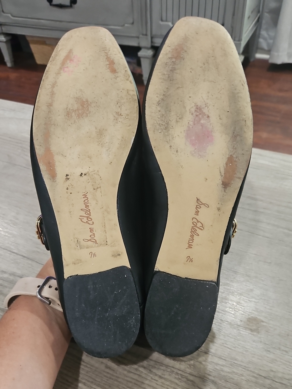 Sam Edelman Michaela Mary Jane flats size 7.5 - Picture 11 of 14